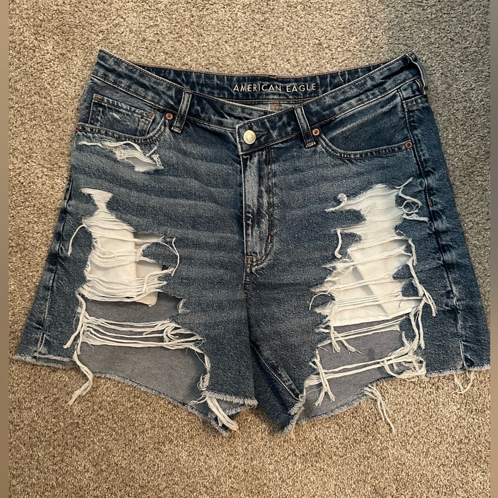 American Eagle Highest Rise Baggy Short, comfort stretch waist band NWOT